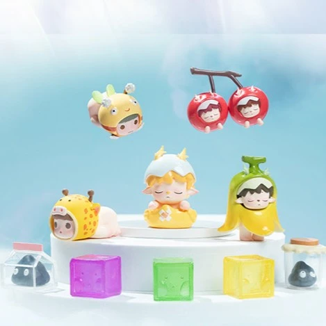 【拆盒】黑玩Heyone mini系列盲盒萌粒潮玩