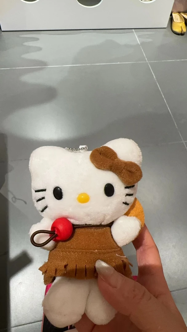 COTTONPINK女装卡其色Kitty猫小公仔