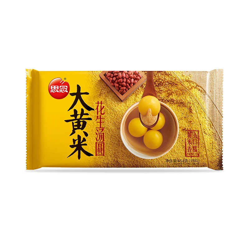 思念大黄米花生汤圆 454g