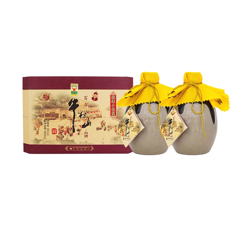 牛栏山36度百年陈酿 400ml*2