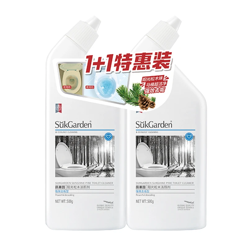 SukGarden蔬果园阳光松木洁厕剂(1+1特惠装) 500g*2