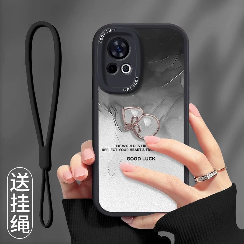 适用华为nova12手机壳水墨葫芦nova12Pro保护壳nova11pro全包挂绳