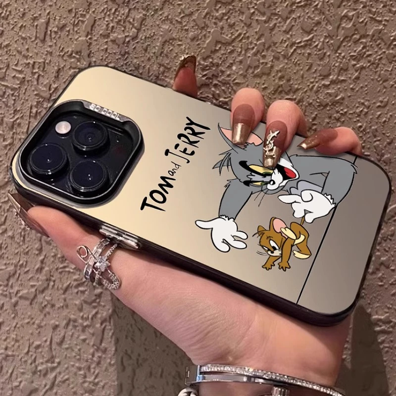适用苹果17promax手机壳汤姆杰瑞iPhone16promax保护套15pro卡通