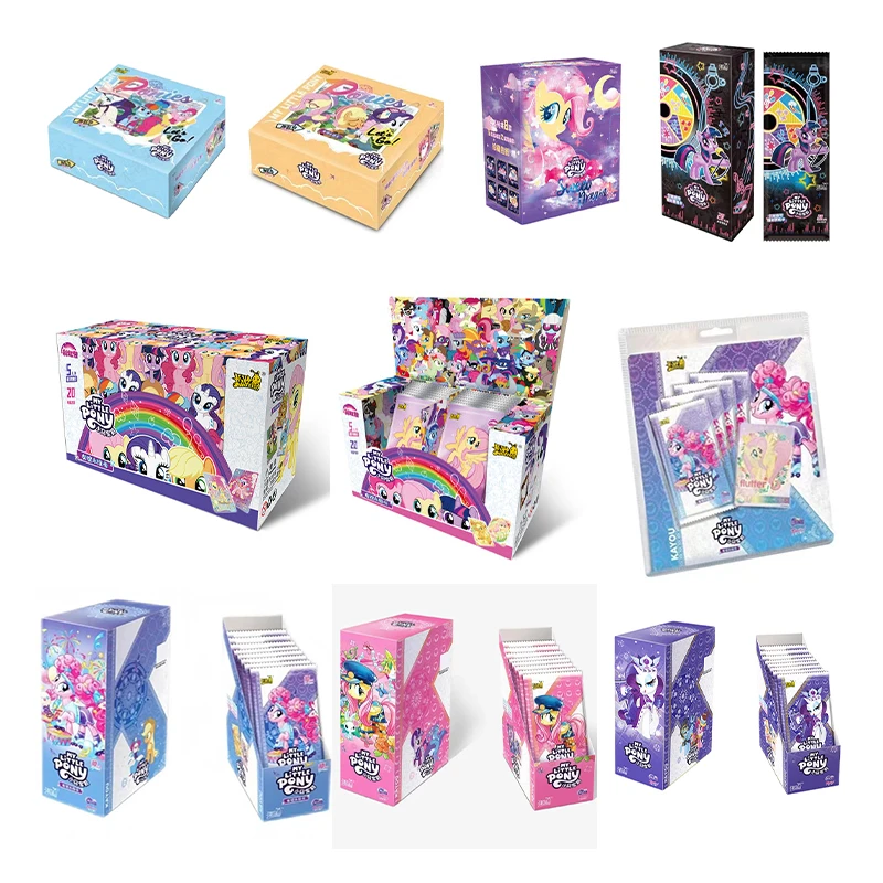 卡游【抬箱】小马宝莉雪饼趣影12弹暮光3彩虹2 弹辉月3 4 5票根色纸