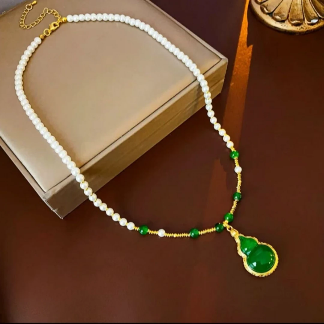 新中式葫芦项链复古气质设计感国潮锁骨链ZD0231