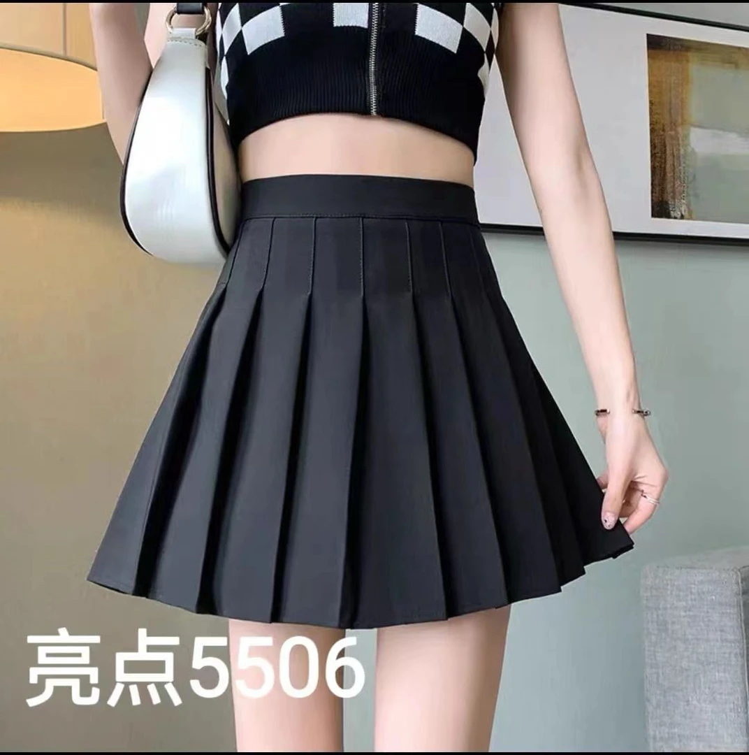 5506时尚秋冬百褶裙