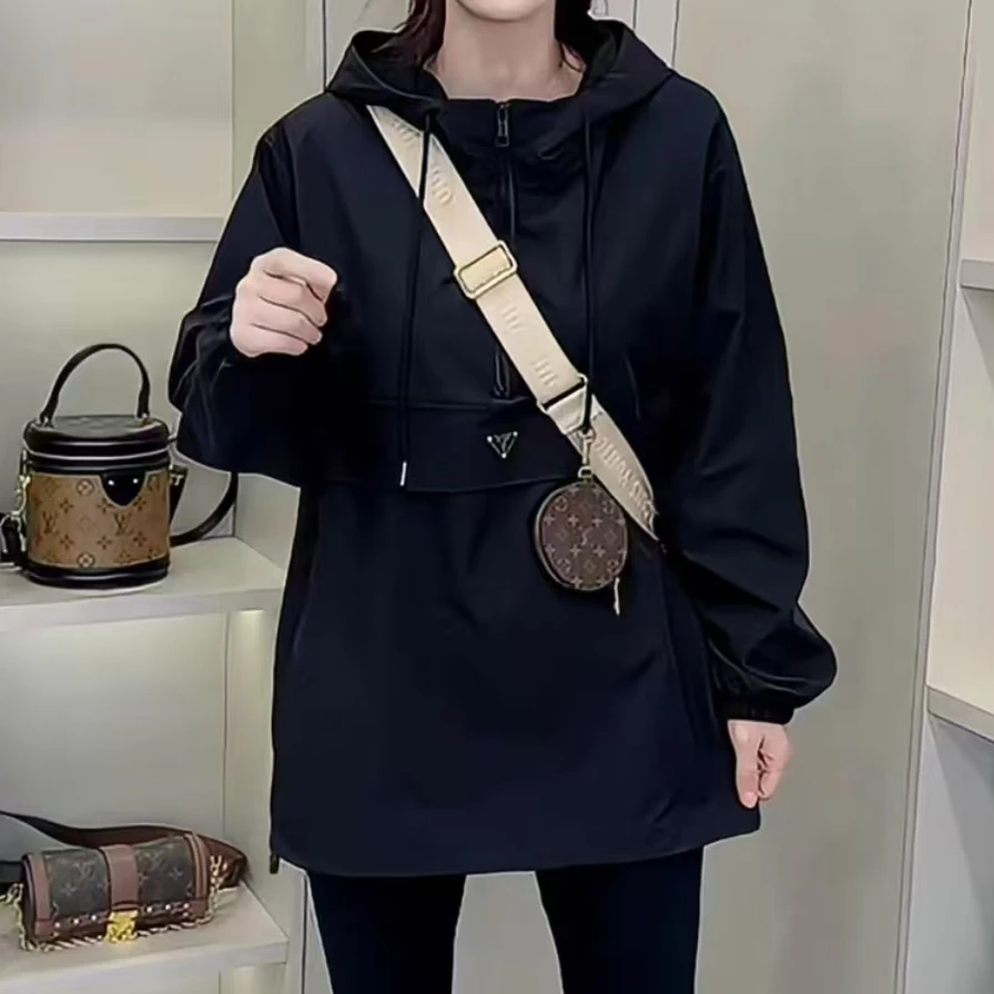 3671抽绳连帽卫衣