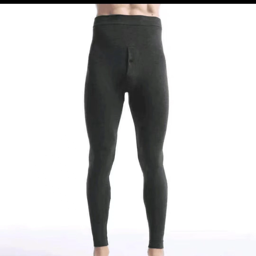 008竹炭平板男士秋裤