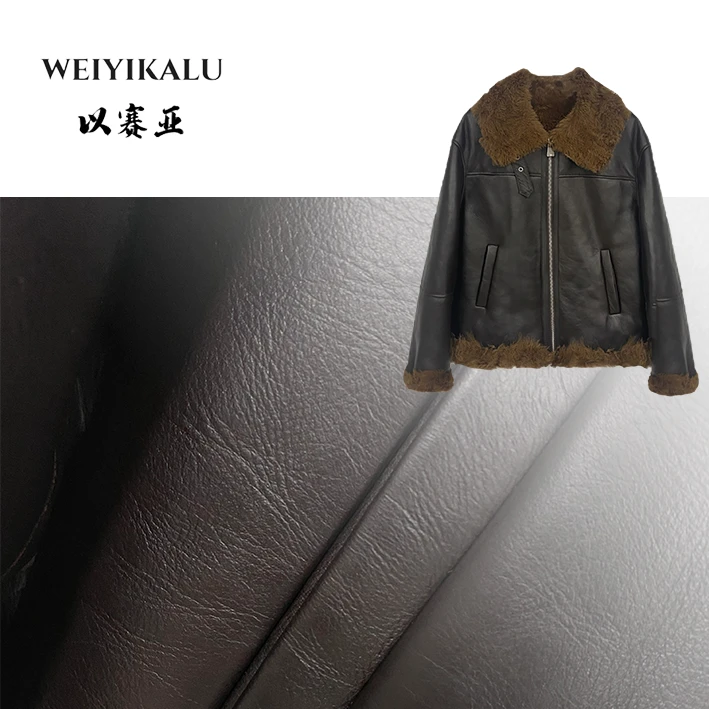 以赛亚 佛罗伦萨 24年LMT皮草方领复古宽松皮毛一体外套女 8089