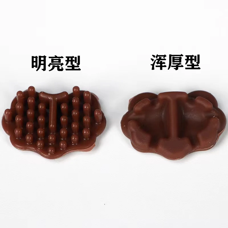 新型二胡音垫降噪降狼音（1个浑厚1个明亮1个羊毛绒音垫）