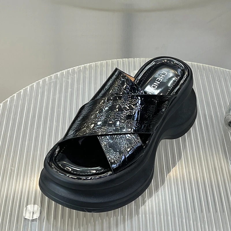 宁 真皮女鞋厚底内增高《编码300》