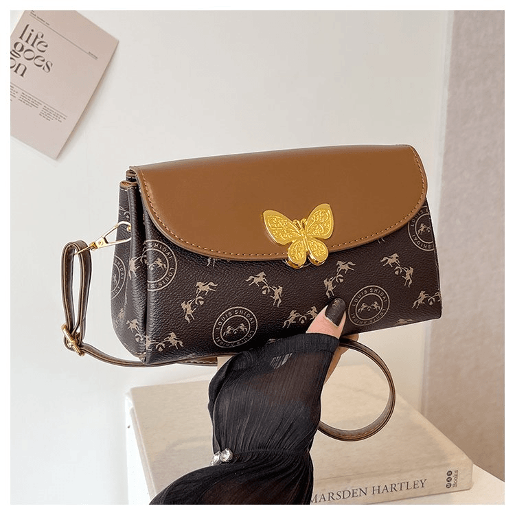 [22*14*9]2024夏季新款法式百搭单肩包时尚轻便斜挎小方包