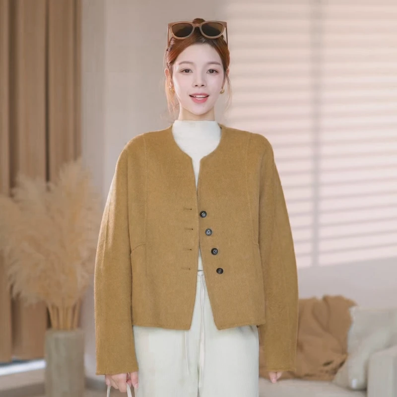 欧货重磅秋冬新款时尚百搭外套洋气高级感穿搭漂亮上衣