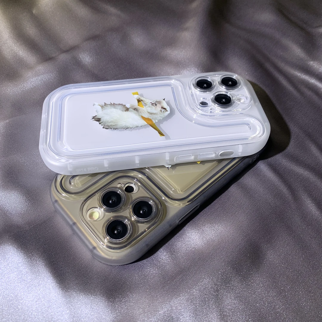胶带布偶猫iPhone14ProMax手机壳13/12/11苹果xs/xr气垫8plus防摔