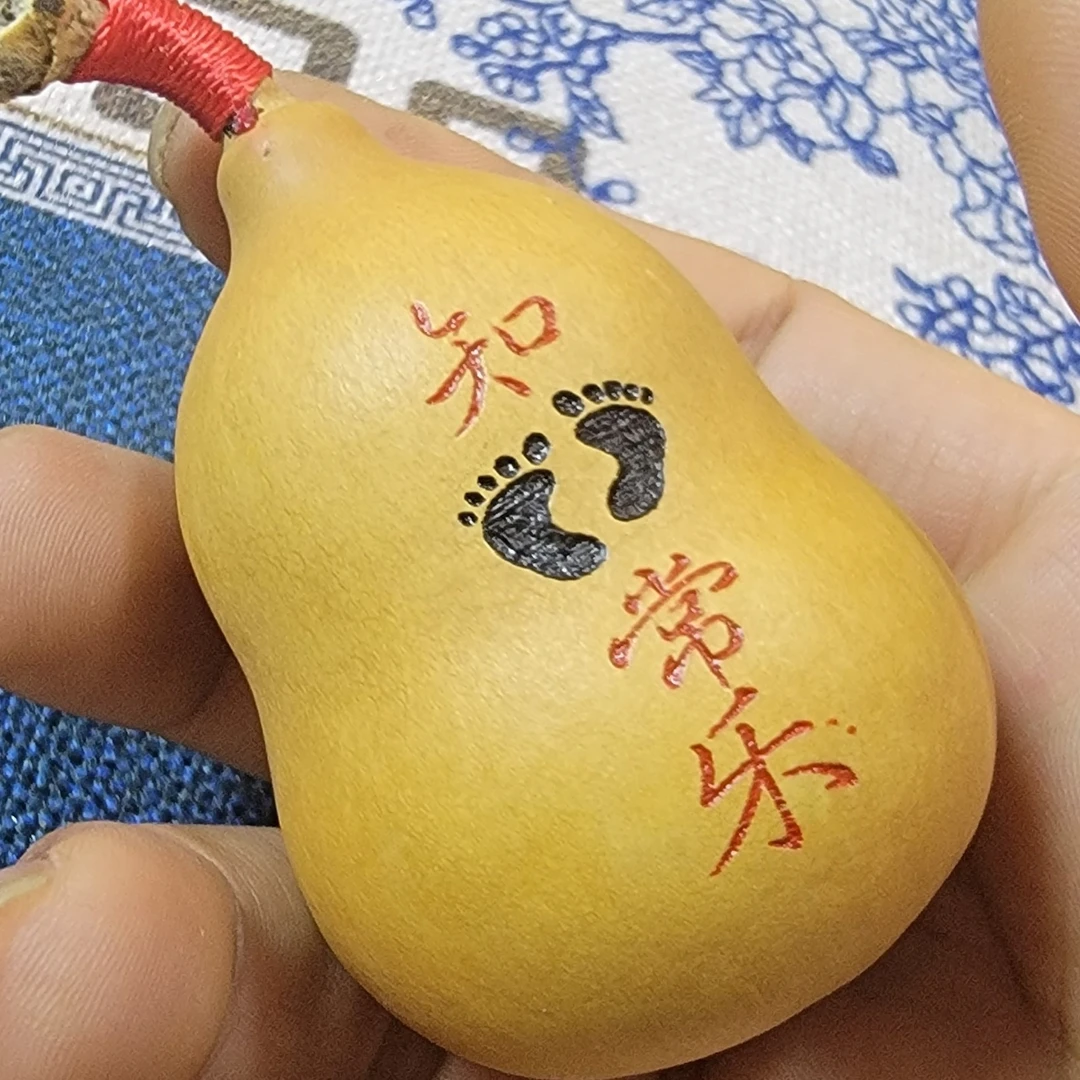 天然手捻文玩葫芦钥匙扣车挂件雕刻小葫芦（非直播间请勿下单）