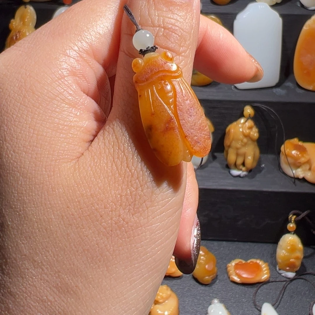 和田玉玉牌未镶嵌进***头