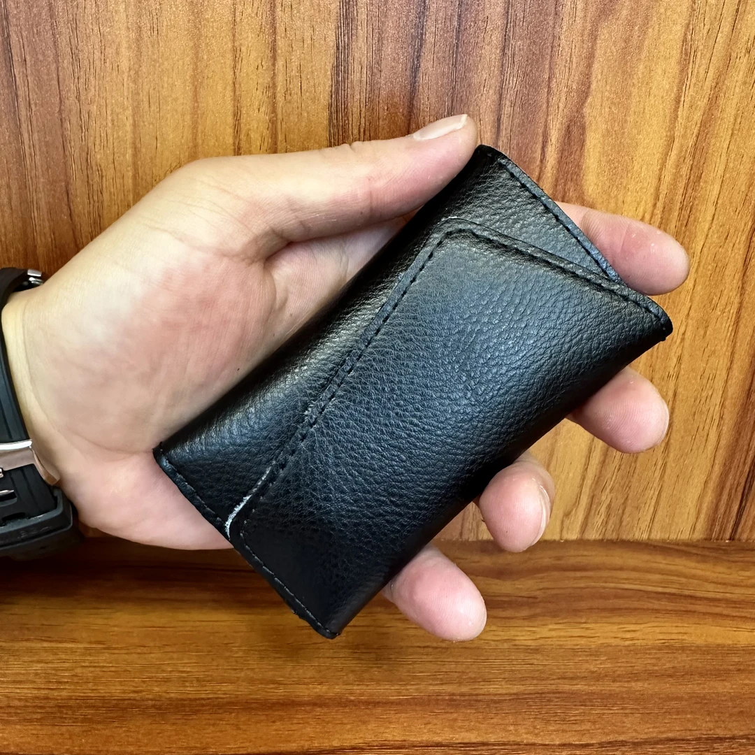 新款男士钥匙包真皮多功能黑色便携经典休闲时尚纯手工复古韩版