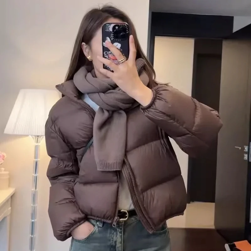 2025年新款棉服女冬季短款宽松加厚棉衣潮流棉袄面包服小个子外套