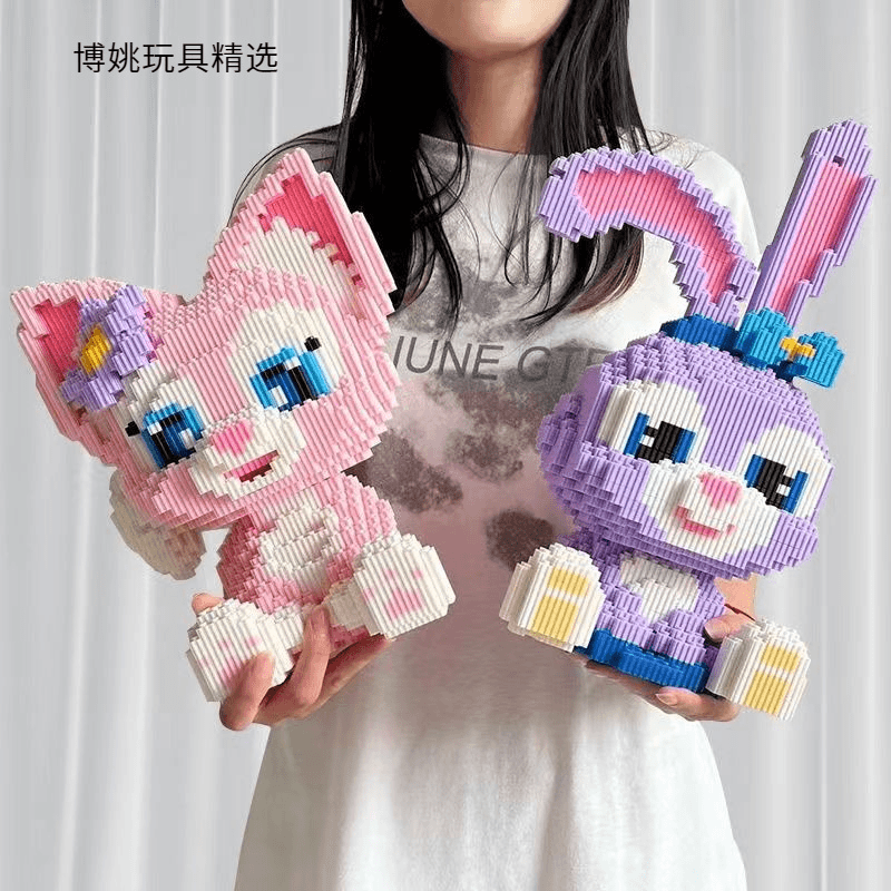 潮乐森 星黛露女孩礼物琳娜拼图兼容积木拼装小颗粒儿童益智玩具模型