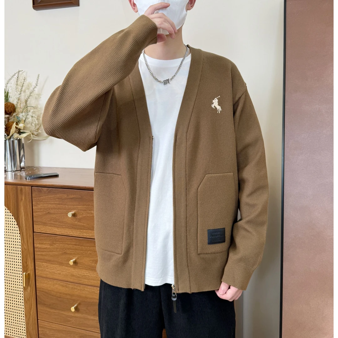 《 珂玛伊潮流男装专属》秋季新款潮流时尚休闲男女同款毛衣开衫