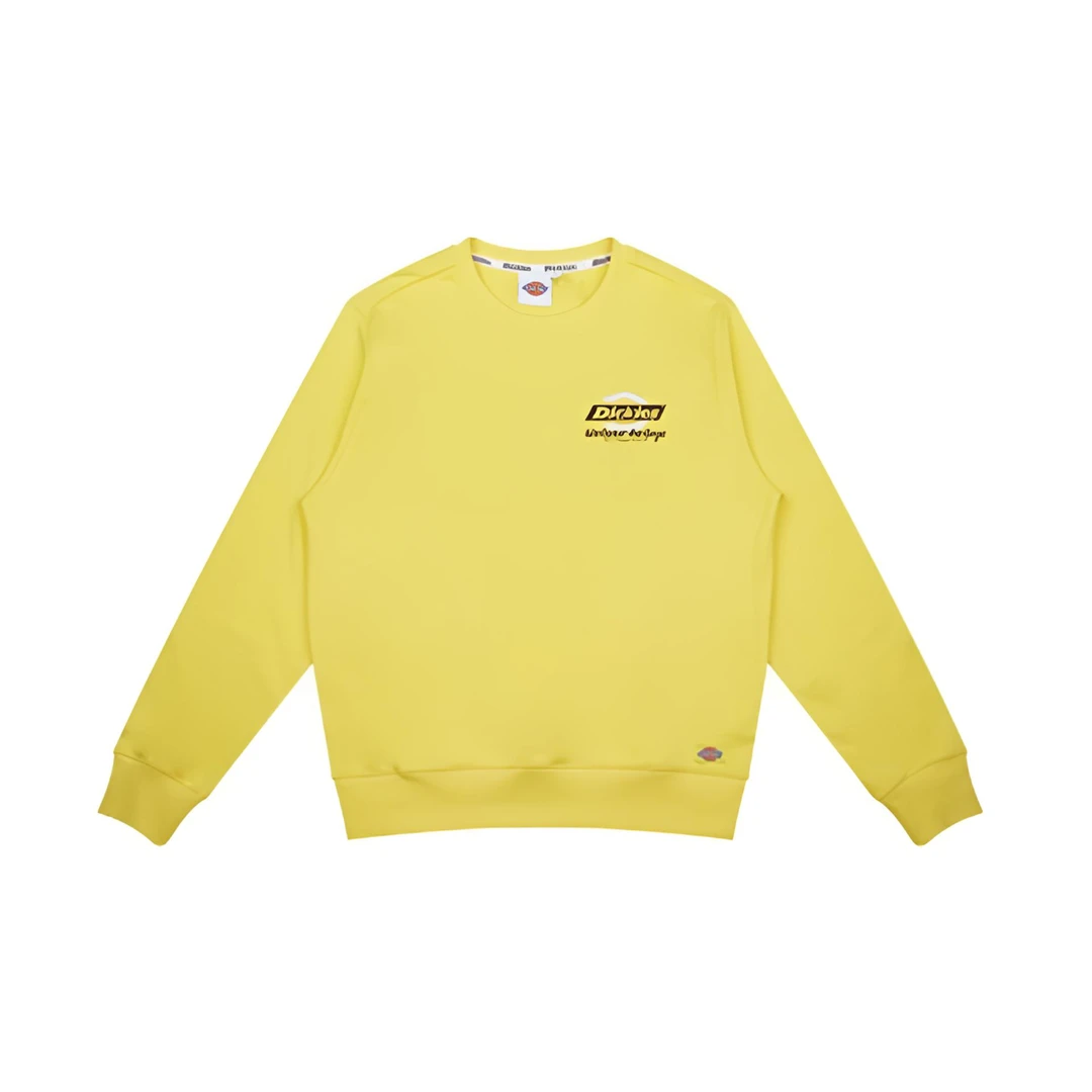 Dickies字母logo印花圆领长袖卫衣 男女同款 8723