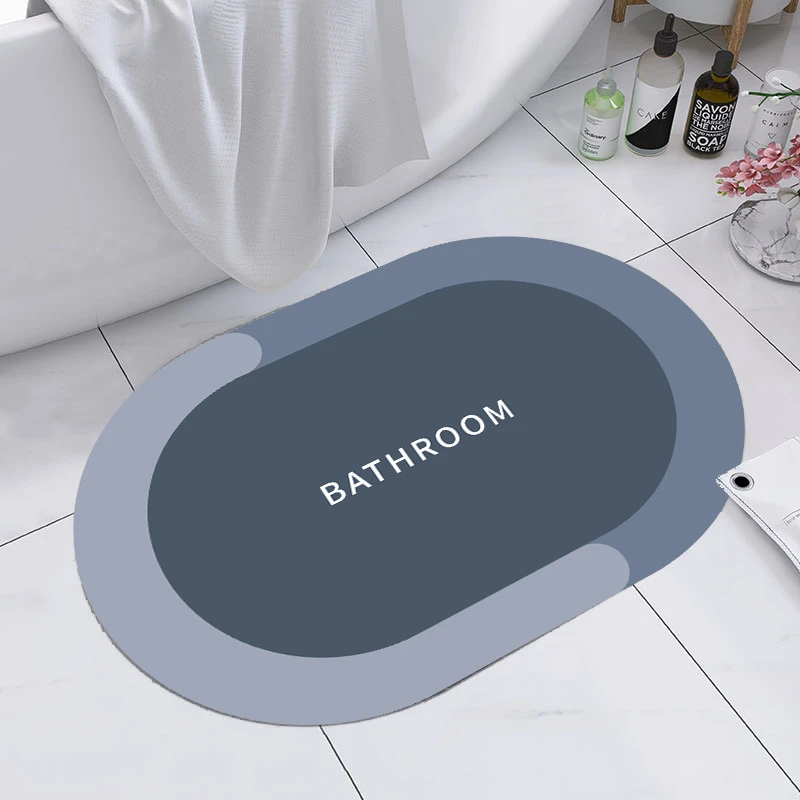 【浴室垫】【硅藻泥】入户门垫卫生间吸水门口地垫进门垫防滑脚垫