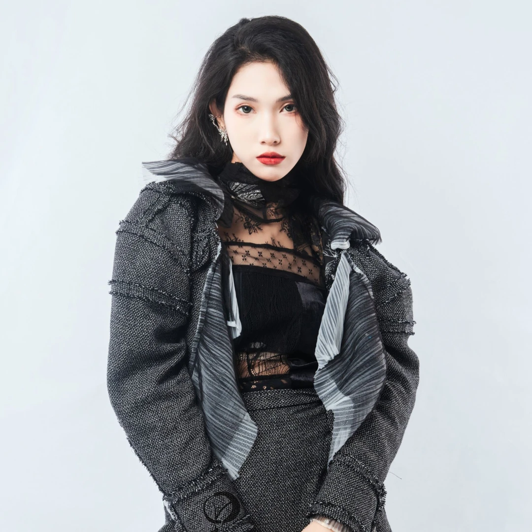 妖客林深见鹿C231071亚麻外套短款时尚气质国风小众设计师品牌