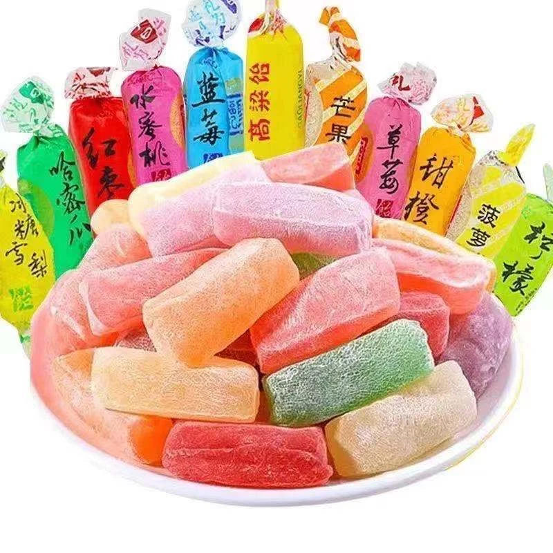正宗山东特产高粱饴Q弹拉丝软糖喜糖多种水果味糖果零食
