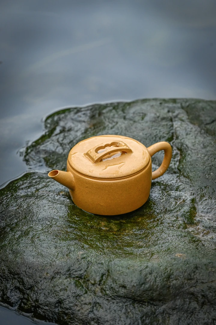 【黄金段·汉瓦】【浮力款限购一单】黄金段精工手工制作汉瓦壶130cc