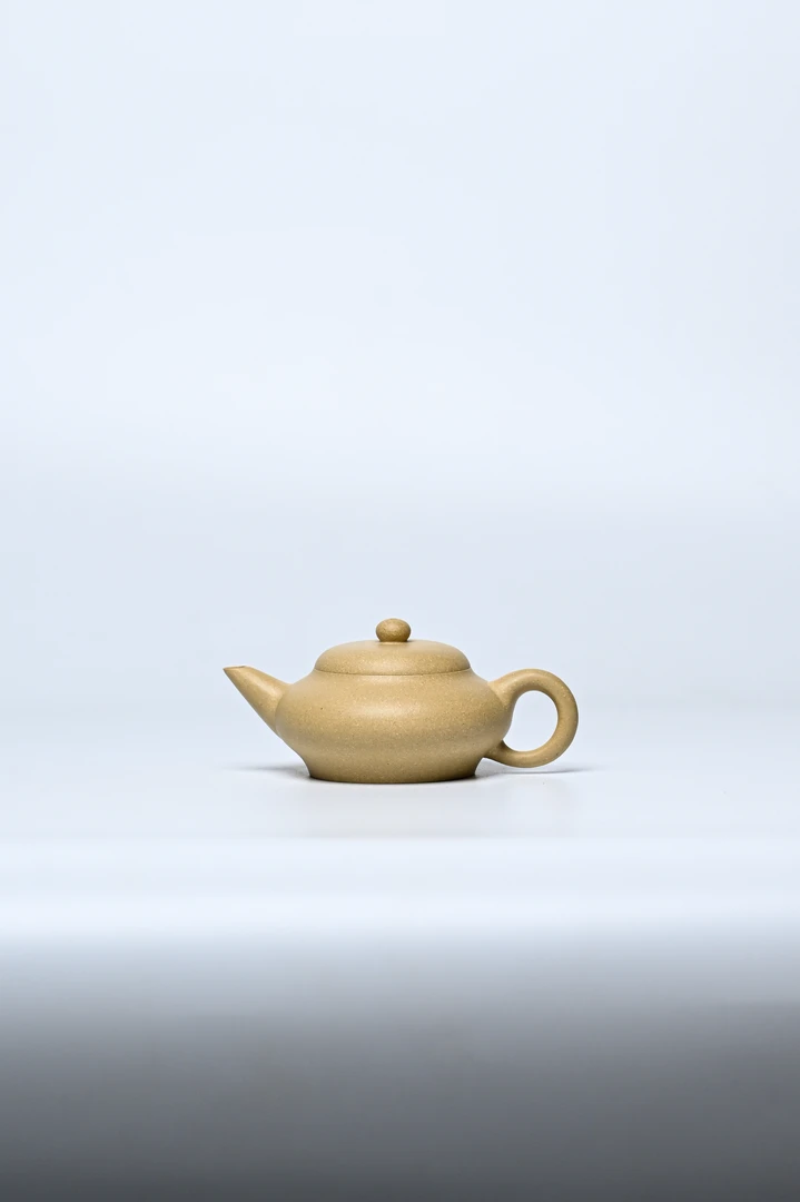 【本绿·王寅春水平】宜兴原矿紫砂本绿精工手工制作水平120cc