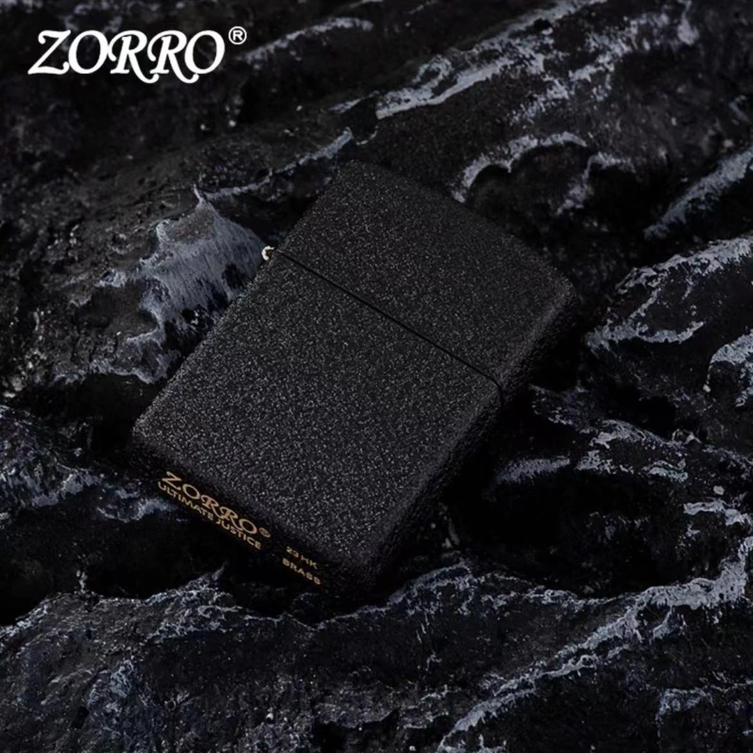 ZORRO佐罗防风煤油打火机亮光板老款打火机煤油款 节日礼物送男友