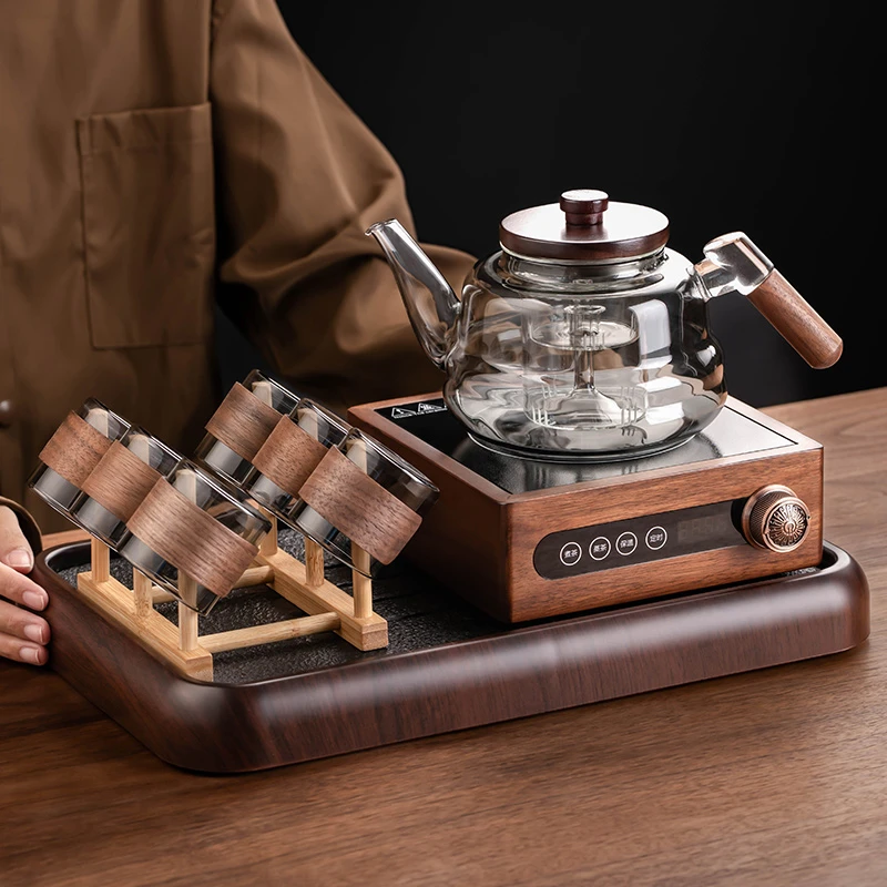 玻璃煮茶壶2024新款茶具套装家用电陶炉煮茶器泡茶专用养生烧水壶