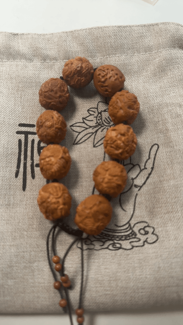 橄榄核文玩手工手串