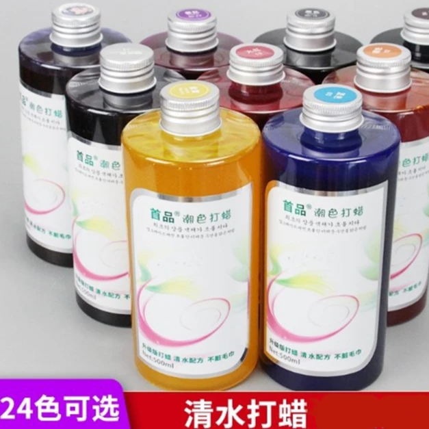 头发彩色清水打蜡膏灰色染发膏潮色染色剂美发店锁色酸性护理固色