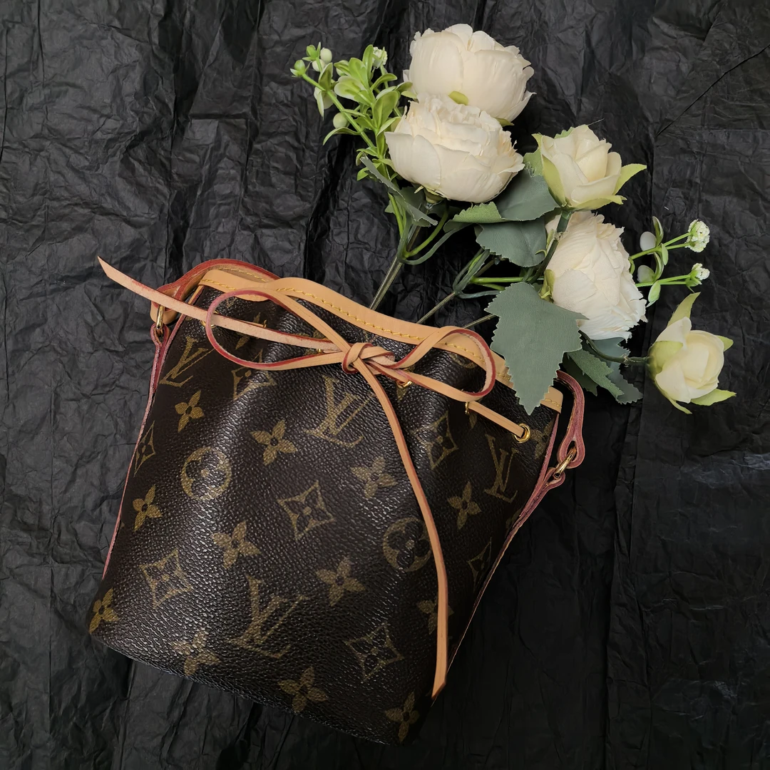 99新 LouisVuitton/路易威登 【如意优选】/抽绳水桶/换植鞣革02