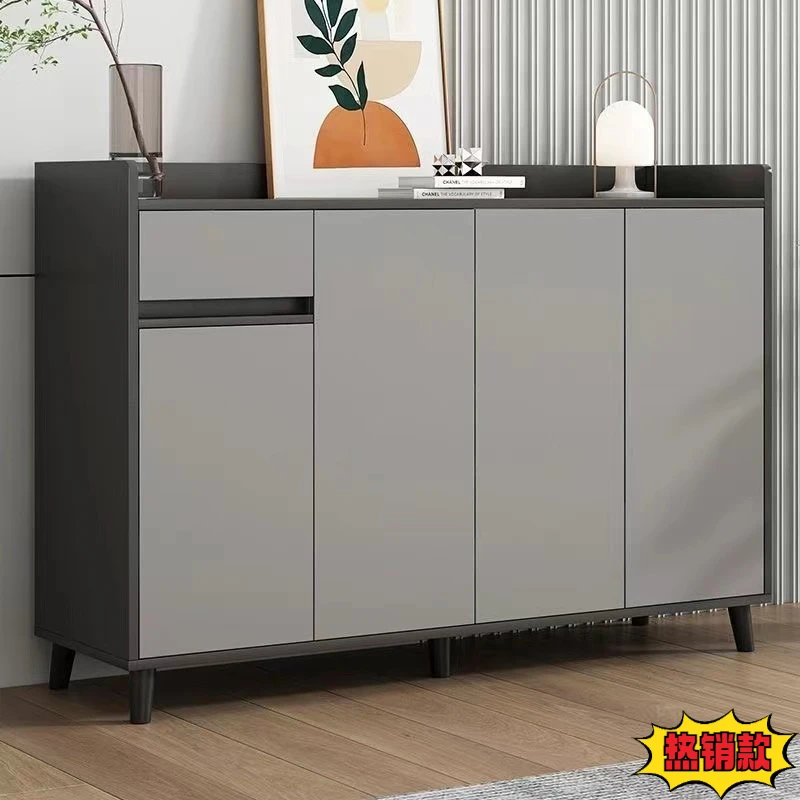 轻奢鞋柜家用门口储物柜门外玄关柜进门一体靠墙客厅经济型收纳柜