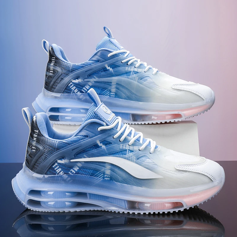 【新客立减】男鞋2023新款秋季透气运动鞋青少年百搭情侣气垫老爹