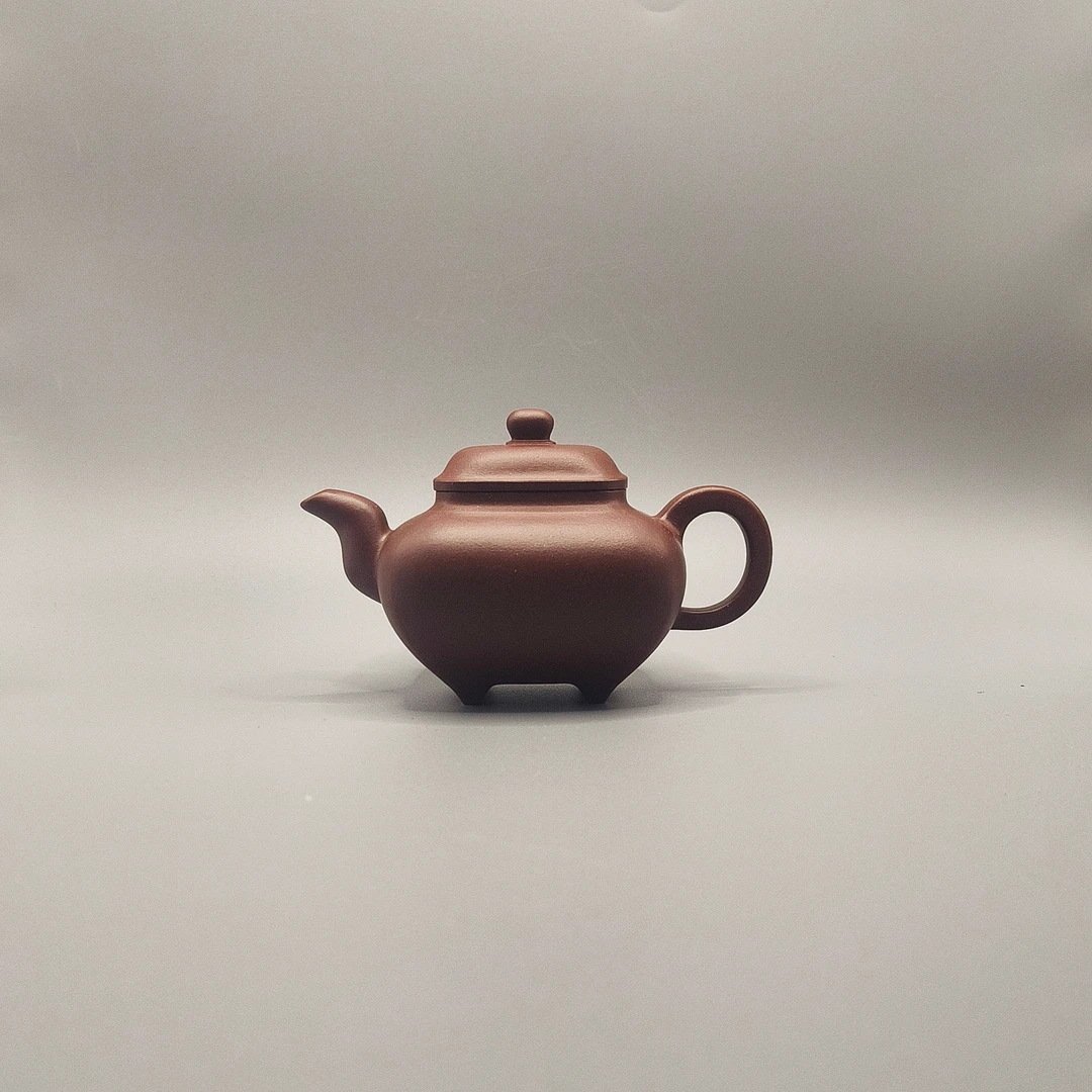 【大庆方壶】福利品传炉200cc底槽清四方壶传炉紫砂壶茶具
