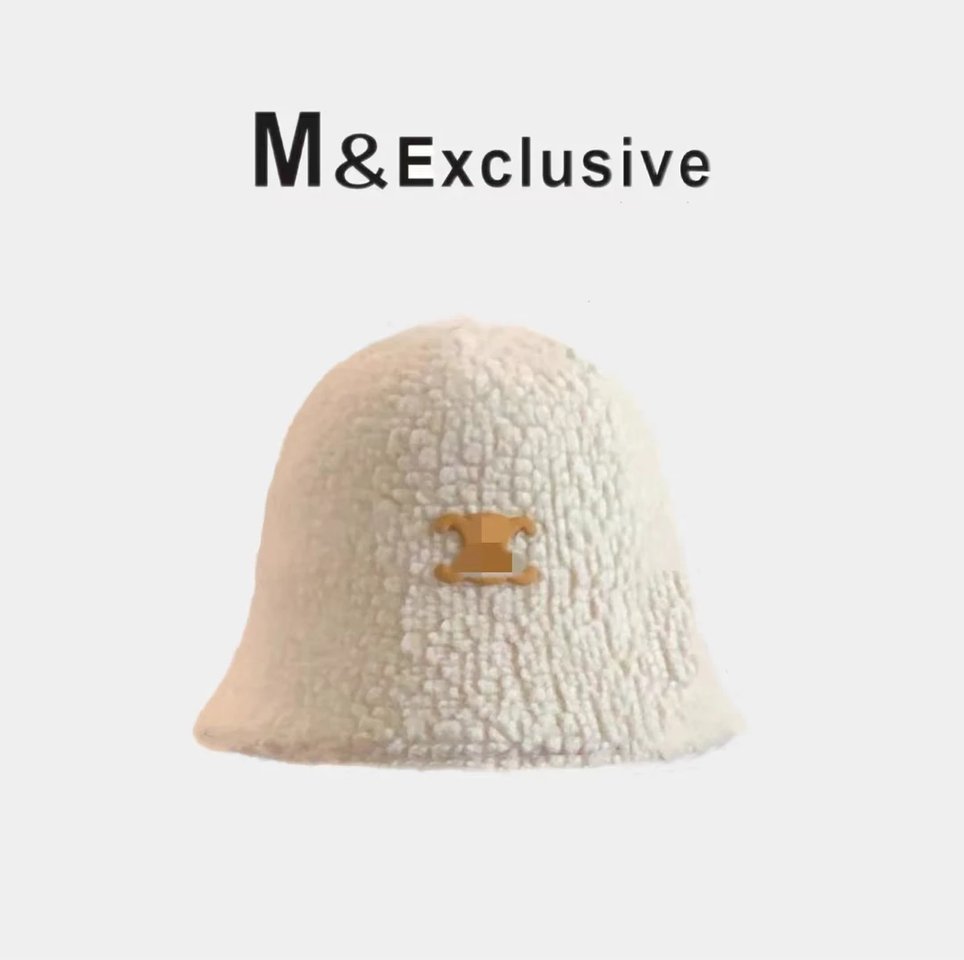M&E 【英国订单】羊毛凯家毛绒保暖水桶帽