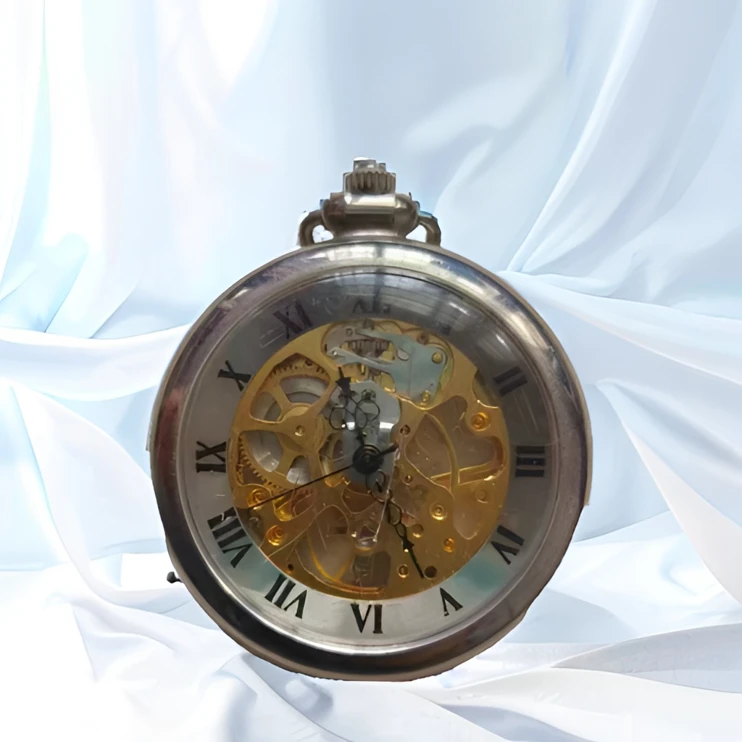 Vintage中古仿古复古腕表创意男士个性金色星座孤品特价NO退NO换