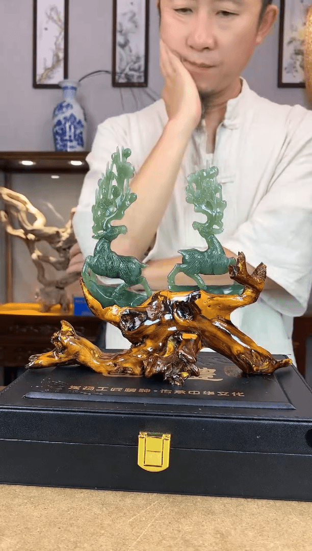 【闪购商品】和田玉摆件未镶嵌5
