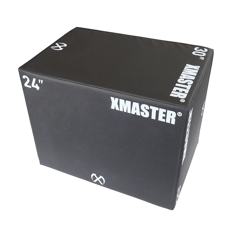 XMASTER跳箱健身木质跳箱EVA皮质跳箱健身跳箱训练跳箱木质跳凳