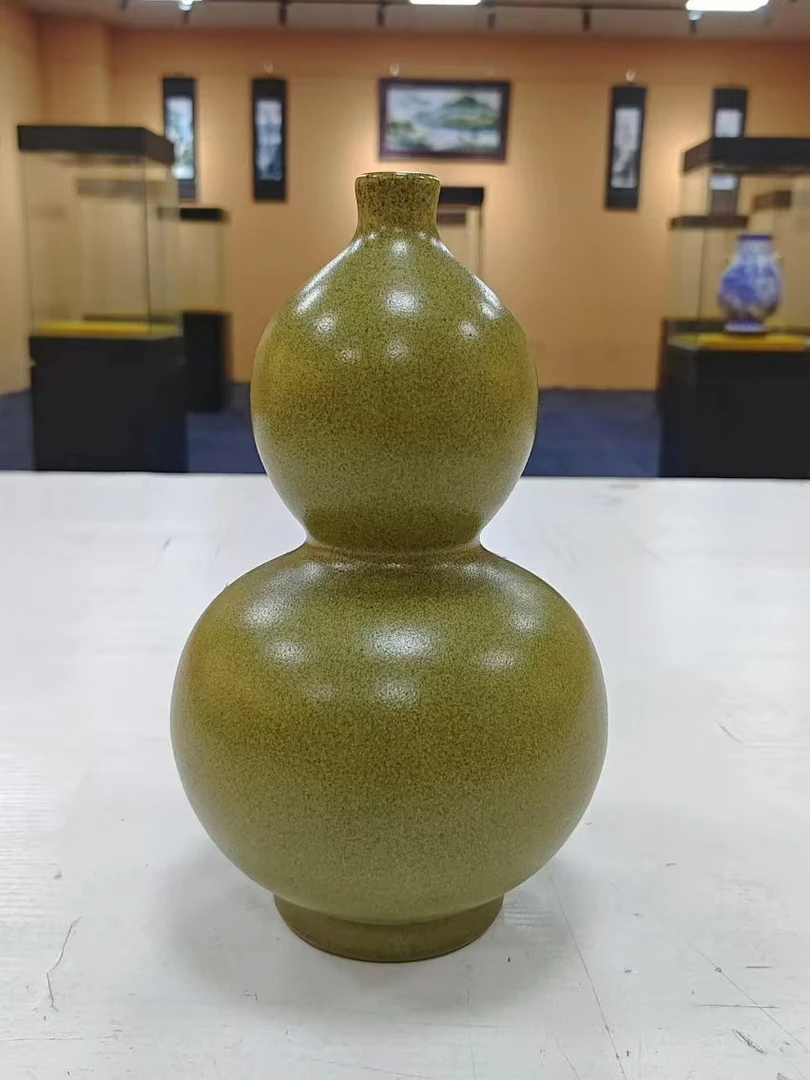 XDT K20景德镇陶瓷末釉葫芦赏瓶（不固定一件）