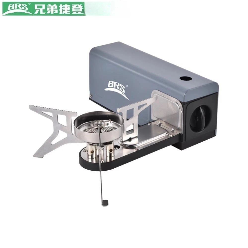 兄弟捷登户外炉具猛火卡式炉折叠卡磁炉便携式露营野外打火燃气炉