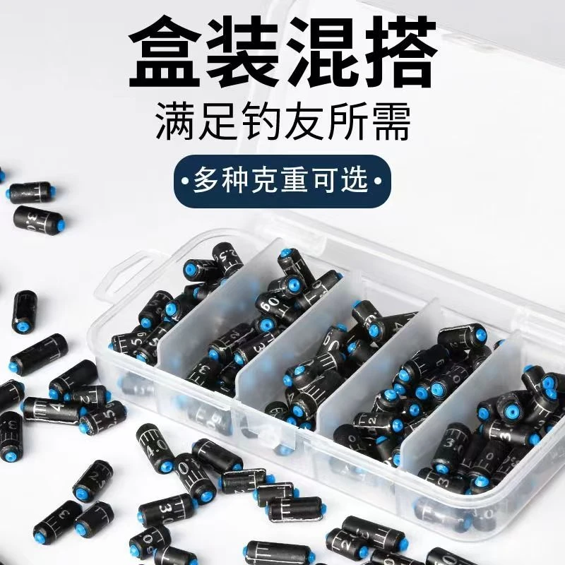 （颜氏）高纯度钓鱼专用刻度铅快速环保铅混装铅坠垂钓小配件商品图