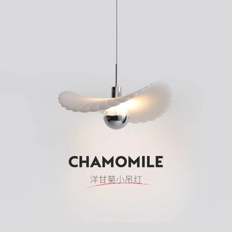 奶油风卧室床头吊灯简约现代主卧书房背景墙展示柜玄关吧台小吊灯