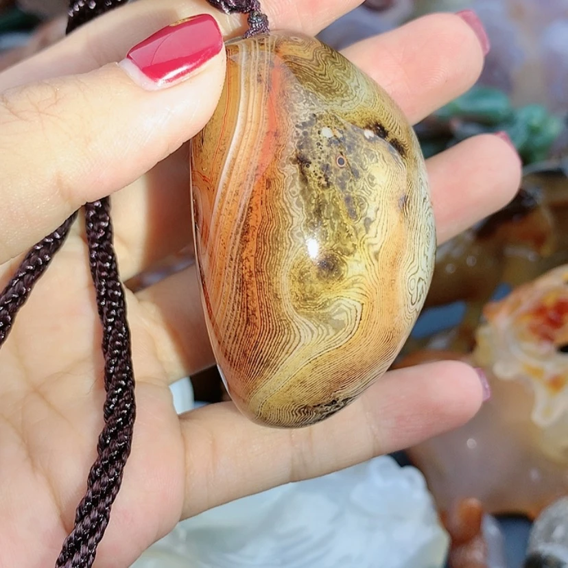 【闪购商品】玛瑙/玉髓颈饰未镶嵌用****6