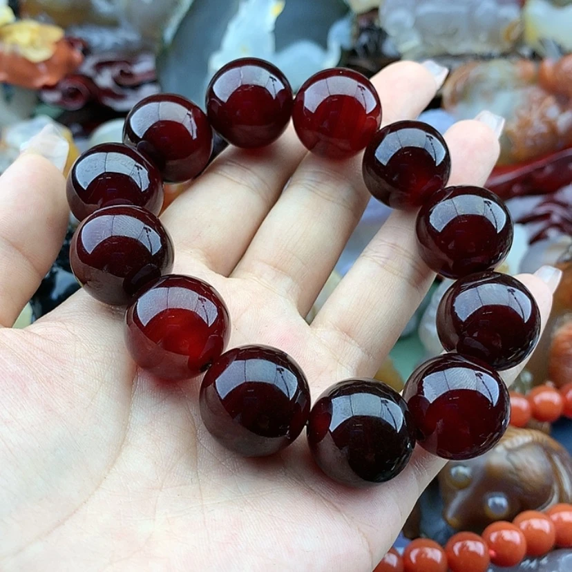 【闪购商品】玛瑙手链未镶嵌比*王