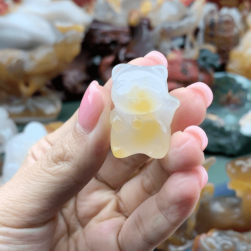 【闪购商品】玛瑙/玉髓颈饰未镶嵌焕