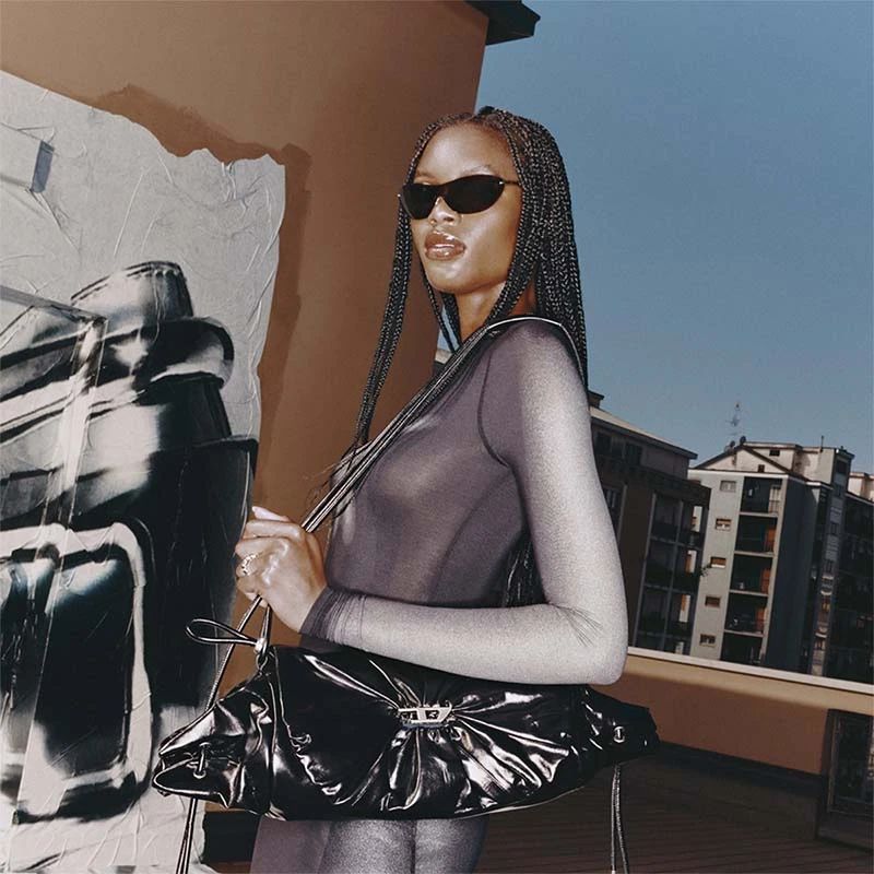 【MEIMEI精选】设计师品牌 Scrunch-D 单肩包